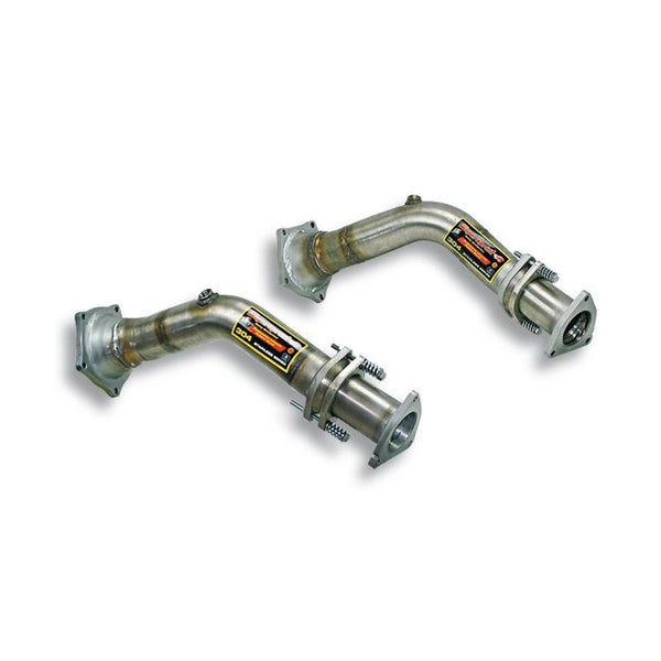 Supersprint Rohrsatz ab Turbolader Rechts + Links (für 1Â° Katalysator Ersatz). passend für PORSCHE 955 CAYENNE Turbo 4.5i V8 (450 Hp) '03 - '06 - Beast Performance Fahrzeugtechnik OHG