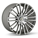 Schmidt Eckstein GunMetall/poliert Felge 12x23 - 23 Zoll 5x112 Lochkreis - Beast Performance Fahrzeugtechnik OHG