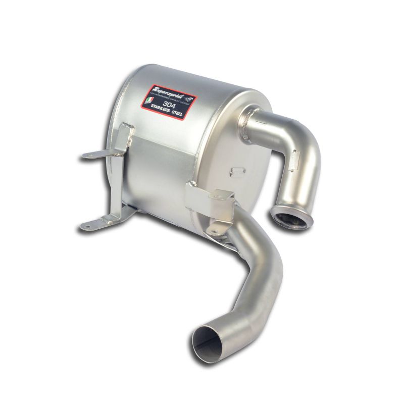 Supersprint Endschalldämpfer Rechts -Racing- passend für PORSCHE 996 GT3 3.6i (381 PS) ' 02 ->' 04 - Beast Performance Fahrzeugtechnik OHG