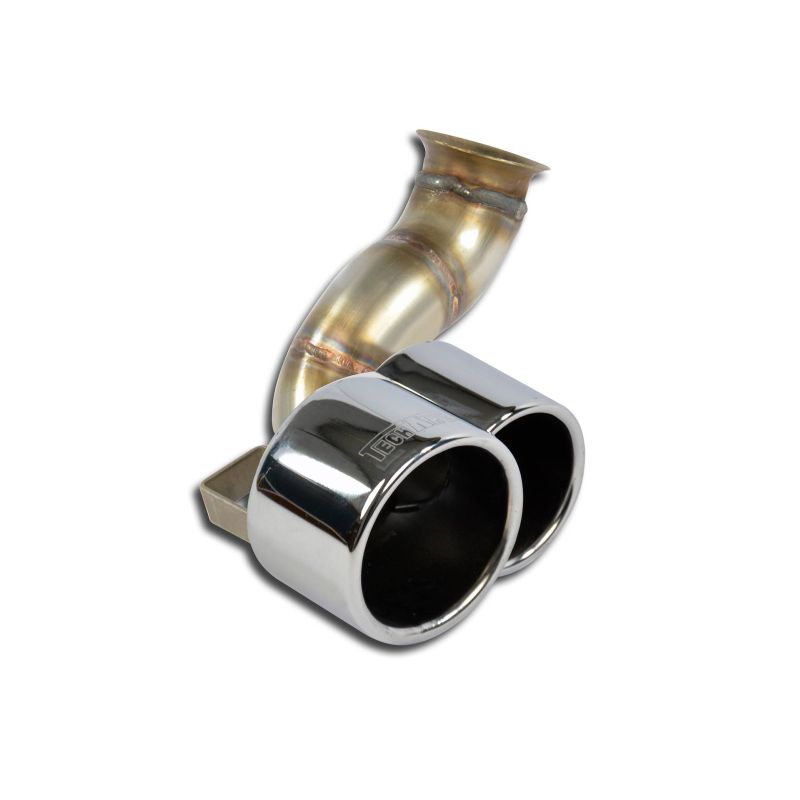 Supersprint Endrohr Rechts Oo 100-80 passend für PORSCHE 996 Carrera 4S (Für 3.8L Motor conversion) - Beast Performance Fahrzeugtechnik OHG