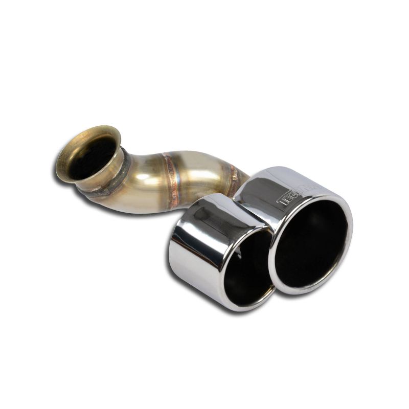 Supersprint Endrohr Links oO 80-100 passend für PORSCHE 996 Carrera 4S (Für 3.8L Motor conversion) - Beast Performance Fahrzeugtechnik OHG