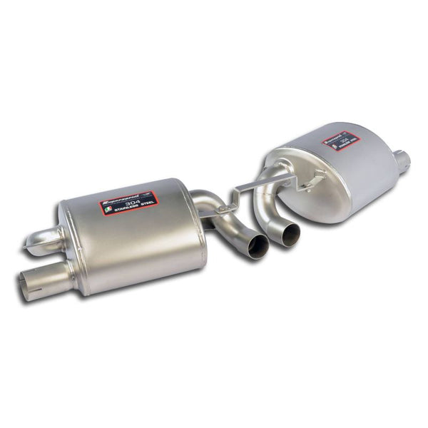 Supersprint Endschalldämpfer Rechts + Links -Power Loop- passend für PORSCHE 987 CAYMAN 2.7i (245 PS) ' 07 -> ' 08 - Beast Performance Fahrzeugtechnik OHG