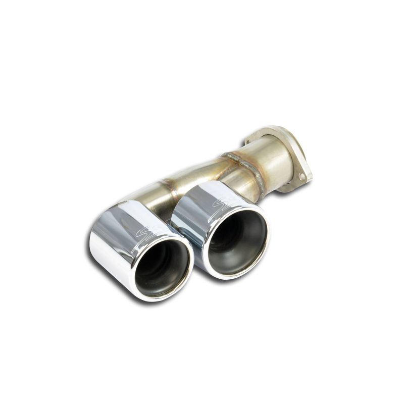 Supersprint Endrohr kit Links OO100-90 passend für PORSCHE 997 Turbo 3.6 (480 PS) '06 -> '09 - Beast Performance Fahrzeugtechnik OHG