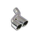 Supersprint Mittelrohrsatz + Endrohrsatz Rechts  OO 90 passend für PORSCHE 997 Carrera 4 GTS 3.8i (407 PS) '10 -> '12 - Beast Performance Fahrzeugtechnik OHG