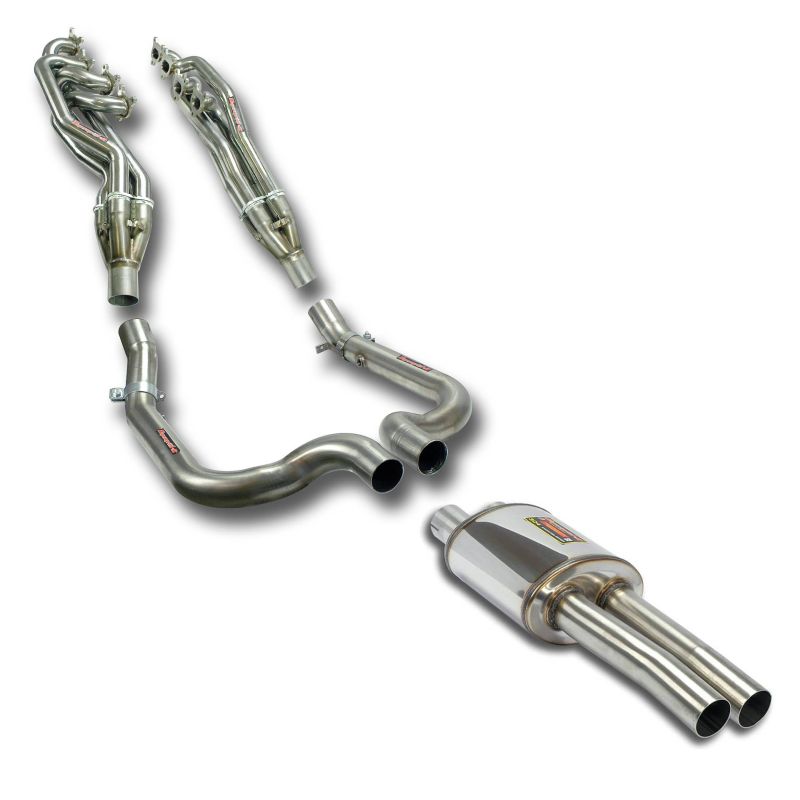 Supersprint Headers performance package passend für PORSCHE Panamera S / 4S 4.8i (400 PS) 2010 -> 2013 - Beast Performance Fahrzeugtechnik OHG