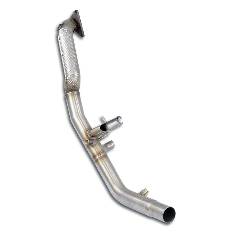 Supersprint Turbo downpipe(für Partikel Filter Ersatz) passend für PORSCHE Panamera 3.0 Diesel (250 PS) 2010 -> 2013 - Beast Performance Fahrzeugtechnik OHG
