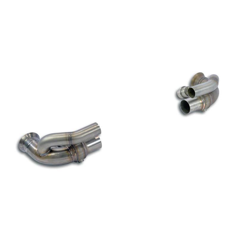 Supersprint Verbindungsrohre "By-Pass" Rechts - Links passend für PORSCHE 991 GT3 3.8i (475 PS) 2013 -> 2015 (Cup) - Beast Performance Fahrzeugtechnik OHG