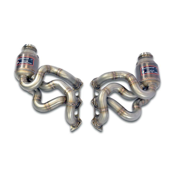 Supersprint Fächerkrümmer + Metalkatalysator 100CPSI passend für PORSCHE 991 GT3 RS 4.0i (520 PS) 2020 -> (Touring) - Beast Performance Fahrzeugtechnik OHG