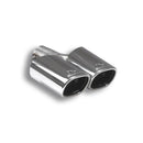 Supersprint Endrohrsatz LL95x75 passend für MINI Cooper Cabrio 1.6i (115 PS) '04 -> '06 - Beast Performance Fahrzeugtechnik OHG