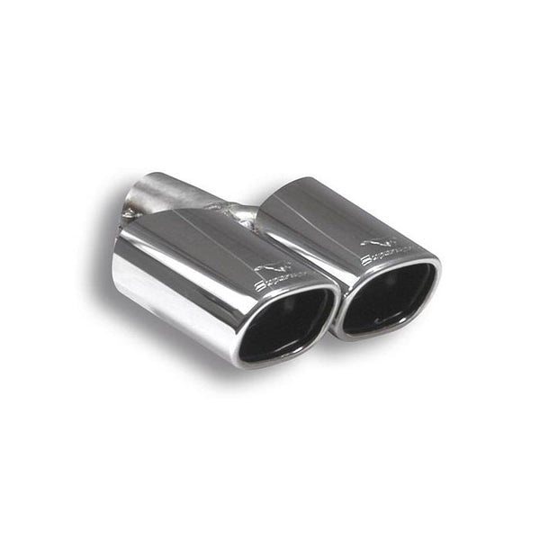 Supersprint Endrohrsatz LL95x75 passend für MINI Cooper Cabrio 1.6i (115 PS) '04 -> '06 - Beast Performance Fahrzeugtechnik OHG
