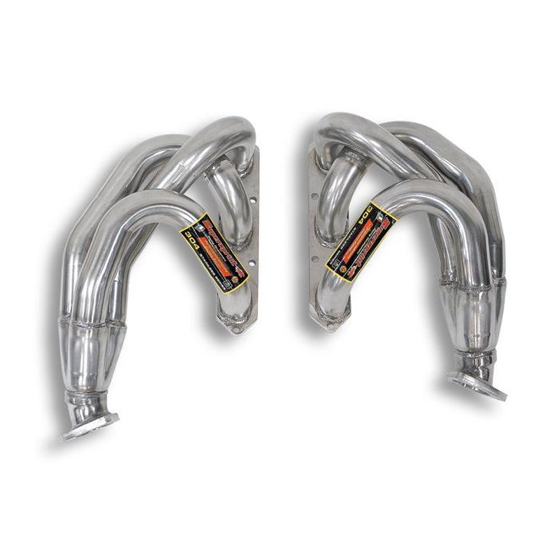 Supersprint Fächerkrümmer Rechts + Links (für Serienkatalysator.) passend für PORSCHE 997 Carrera 4S 3.8i (355 HP) '05 - '08 - Beast Performance Fahrzeugtechnik OHG