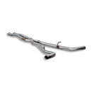 Supersprint Mittelrohrsatz (für Serien Mittelschalldämpfer Ersatz) passend für JAGUAR S-Type "R" 4.2i Supercharged (395 PS) '02 -> - Beast Performance Fahrzeugtechnik OHG