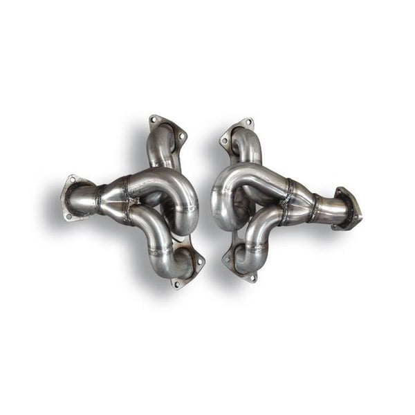 Supersprint Fächerkrümmer Rechts + Links Edelstahl 310S passend für PORSCHE 997 Turbo (3.6 480 Hp) '06 - '08 - Beast Performance Fahrzeugtechnik OHG