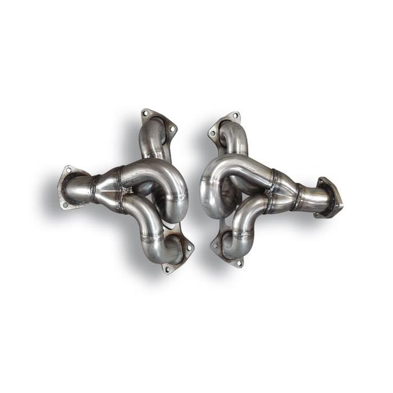 Supersprint Fächerkrümmer Rechts + Links Edelstahl 310S passend für PORSCHE 997 Turbo GT2 (3.6 530 Hp) '08 - - Beast Performance Fahrzeugtechnik OHG