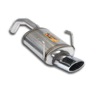 Supersprint Endschalldämpfer 120x80 Edelstahl AISI 409 passend für FIAT 500 1.2i (69 Hp) '07 - - Beast Performance Fahrzeugtechnik OHG