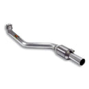 Supersprint Downpipe Links + Sport Metallkatalysator passend für BMW E88 Cabrio - Alle Modelle (Für V8 S65 Motor conversion - 1M Body) - Beast Performance Fahrzeugtechnik OHG