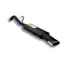 Supersprint Endschalldämpfer 120 x 80 passend für VW PASSAT (Limousine + Variant) 1.8i (90 PS) '94 -> '96 - Beast Performance Fahrzeugtechnik OHG