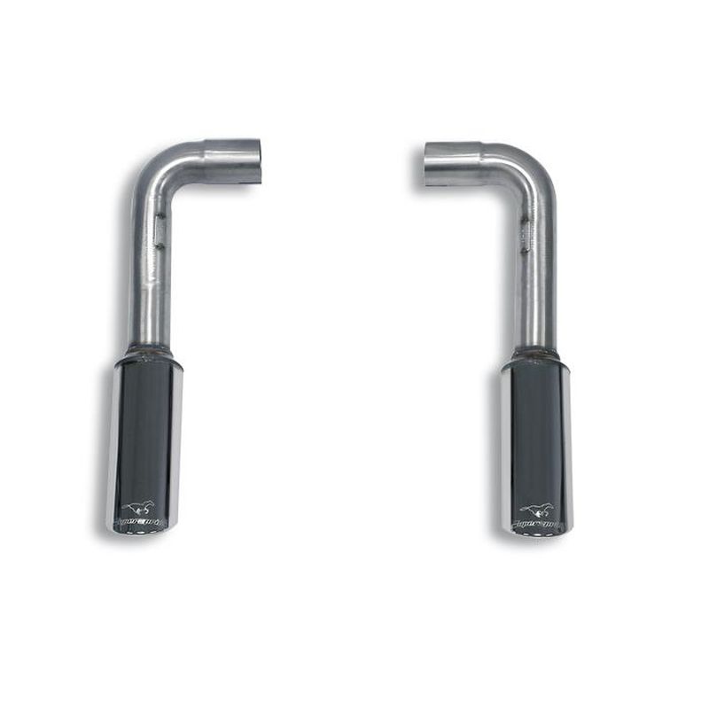 Supersprint Endrohrsatz Rechts O 80 +Links O 80 passend für RENAULT CLIO III 2.0i RS (197 Hp) '06 - '09 - Beast Performance Fahrzeugtechnik OHG