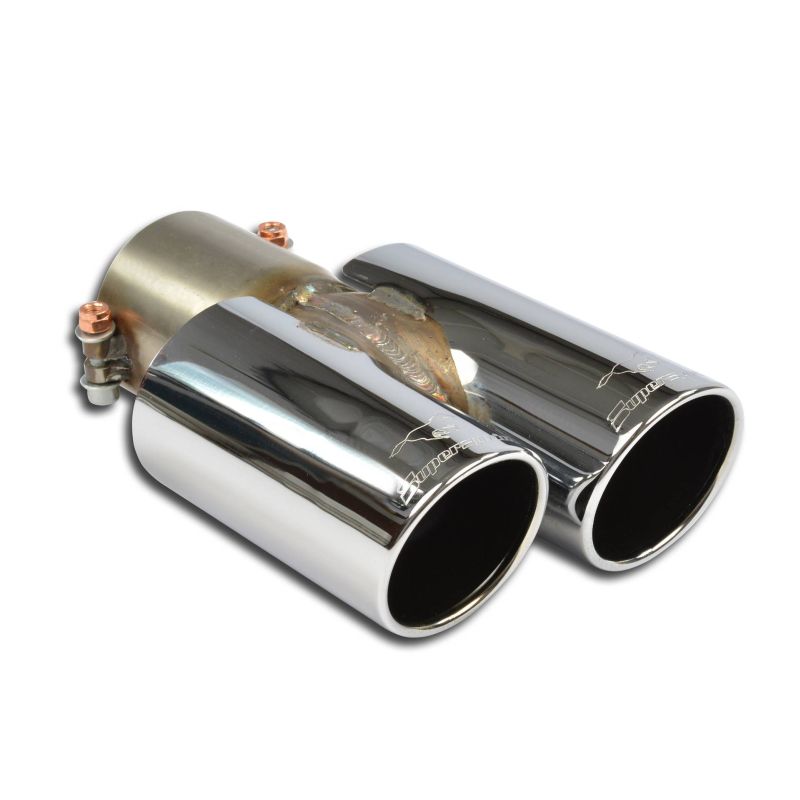 Supersprint Endrohrsatz OO80 passend für VW SCIROCCO 2.0 TSI (200Hp/211 Hp) 2008 - 2014 (Ã˜76mm) - Beast Performance Fahrzeugtechnik OHG