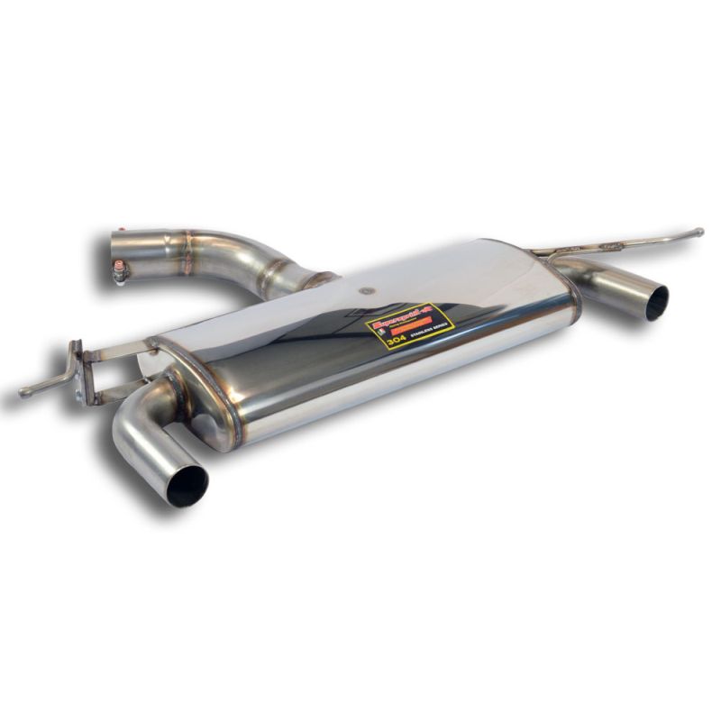 Supersprint Endschalldämpfer -Racing- Rechts - Links passend für VW GOLF V GTI -EDITION 30- 2.0 TSi (230 Hp) '07 - '08 (Ã˜76mm) - Beast Performance Fahrzeugtechnik OHG