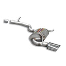 Supersprint Endschalldämpfer 145x95 passend für SKODA YETI 4x4 1.8 TSI (152 Hp-160 Hp) 2010 - - Beast Performance Fahrzeugtechnik OHG