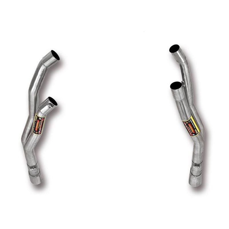 Supersprint Verbindungsrohrsatz Y-Pipe Recht + Link passend für BMW E38 750i V12 ' 94 - ' 01 - Beast Performance Fahrzeugtechnik OHG