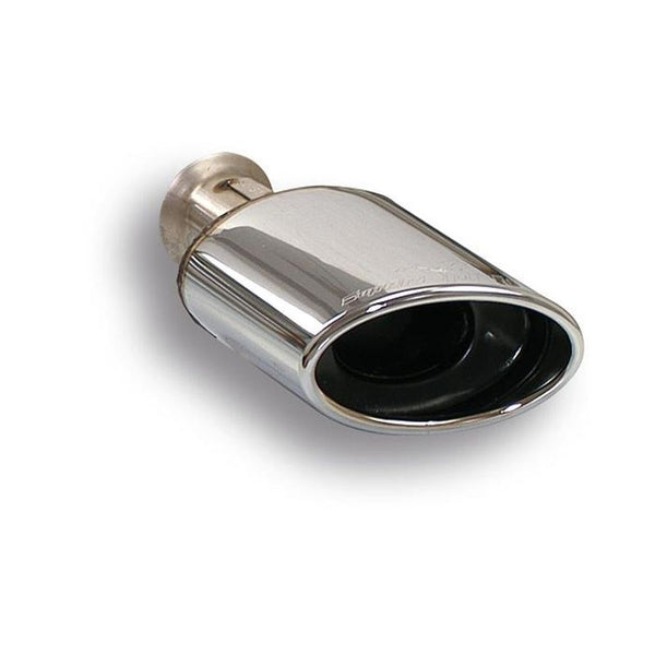 Supersprint Endrohr 145x95 passend für SEAT LEON Cupra R 2.0 TSi (265 Hp) 2010 - (Ã˜65mm) - Beast Performance Fahrzeugtechnik OHG