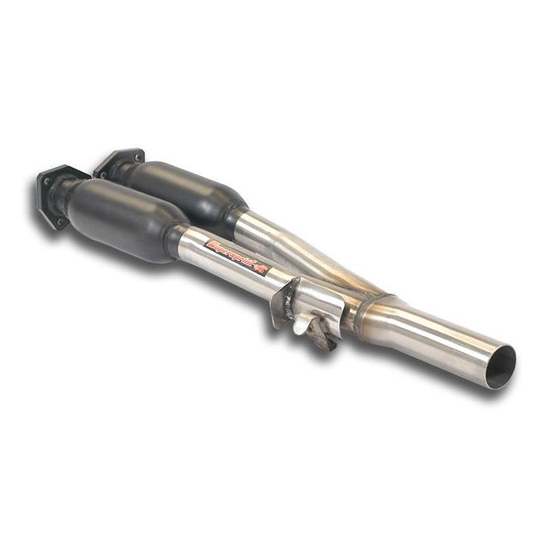 Supersprint Vorschalldämpfer (für Katalysator Ersatz) passend für VW GOLF II RALLYE 4x4 1.8 G60 '88 -> '91 - Beast Performance Fahrzeugtechnik OHG