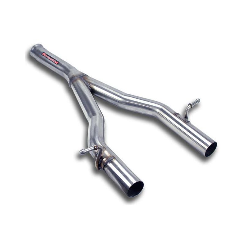 Supersprint Mittelrohrsatz Y-Pipe passend für MERCEDES C207 E 200/250 CGI CoupÃ¨ (184 Hp / 204 Hp) 2010 - 2013 - Beast Performance Fahrzeugtechnik OHG