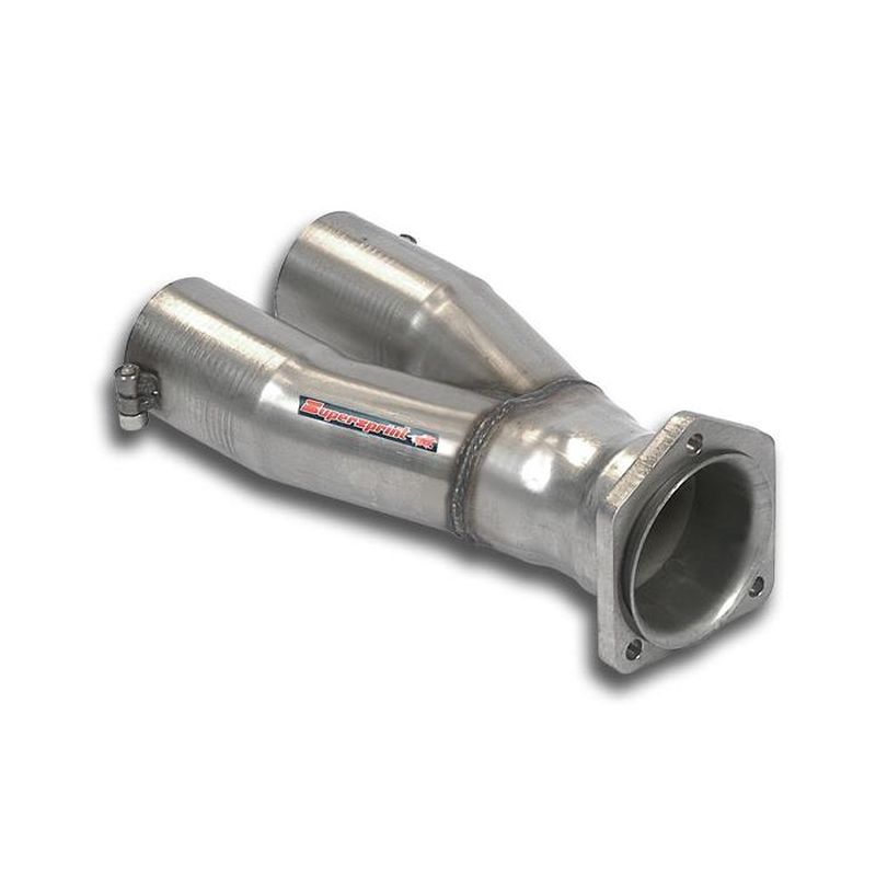 Supersprint Verbindungsrohr Y-Pipe passend für MERCEDES A209 Cabrio CLK 280 V6 (231 Hp) '05 - '09 - Beast Performance Fahrzeugtechnik OHG