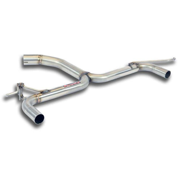 Supersprint Rohr hinten-Y-Pipe- Rechts - Links passend für AUDI A3 8P 1.6i (102 Hp) '03 -'10 - Beast Performance Fahrzeugtechnik OHG