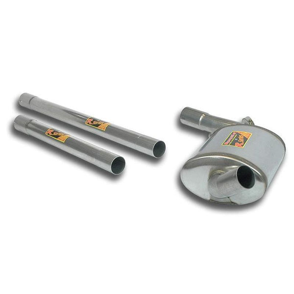 Supersprint Vorderrohr Ã˜54 + Mittelschalldämpfer Edelstahl AISI 409 passend für VW GOLF II 1.8 G60 '89 - '91 - Beast Performance Fahrzeugtechnik OHG