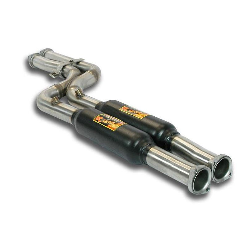 Supersprint Vorschalldämpfer Edelstahl AISI 409 passend für BMW Z3 M Roadster 3.2i '97 - '00 - Beast Performance Fahrzeugtechnik OHG