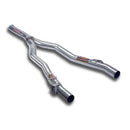 Supersprint Mittelrohr -Y-Pipe- passend für BMW F10 / F11 520d / 525d (4 cil.) 2010 - - Beast Performance Fahrzeugtechnik OHG