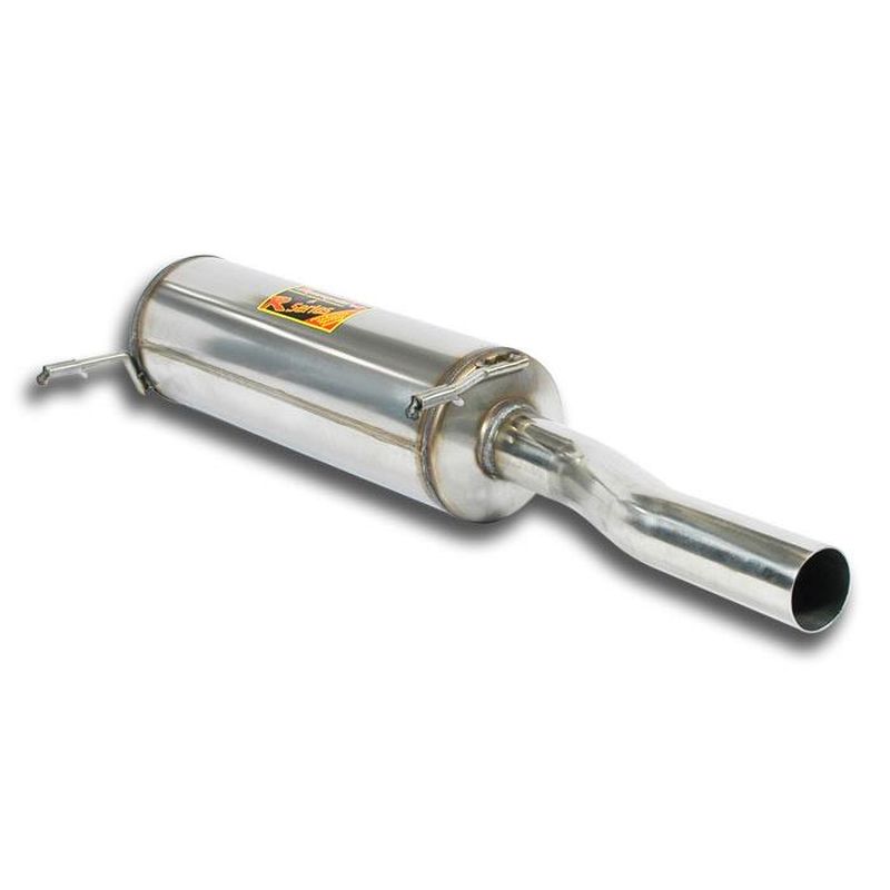 Supersprint Endschalldämpfer O60 -S-Bend- Edelstahl AISI 409 passend für VW SCIROCCO GTI (Applicazione speciale motore 1.8i 16V) - Beast Performance Fahrzeugtechnik OHG