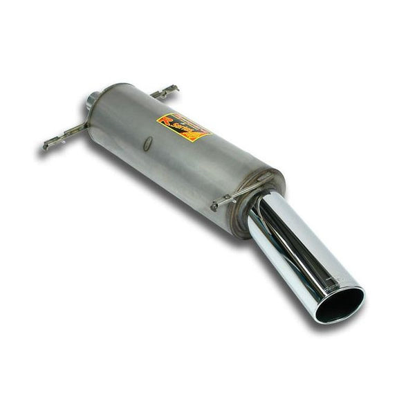 Supersprint Endschalldämpfer 90x85 Edelstahl AISI 409 passend für VW GOLF I Cabrio 1.8 (90 Hp - 98 Hp) '89 - '93 - Beast Performance Fahrzeugtechnik OHG