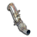 Supersprint Downpipe(für Katalysator Ersatz)  passend für BMW F31 LCI (Touring) 330i 2.0T (B48 252 Hp) 06/2015 ->   (mit klappe) - Beast Performance Fahrzeugtechnik OHG