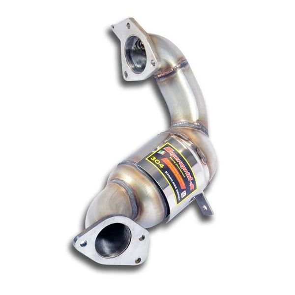 Supersprint Downpipe + Sport Metallkatalysator passend für RENAULT CLIO IV RS Trophy 220 EDC 1.6T (220 Hp) 2015 - - Beast Performance Fahrzeugtechnik OHG