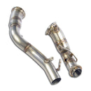Supersprint Turbo downpipe kit(Primärkat-Entfall) passend für BMW F87 M2 Competition (410 PS - Modelle mit OPF) 2018 -> (Racing) - Beast Performance Fahrzeugtechnik OHG