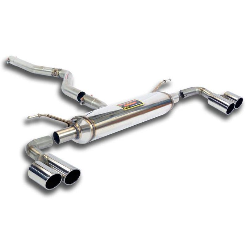 Supersprint X-Pipe + Mittelschalldämpfer passend für ALPINA B10 (E39) 4.6i V8 (340 Hp - 347 Hp) '97 - '00 - Beast Performance Fahrzeugtechnik OHG