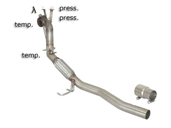 Ragazzon Kat-Ersatzrohr + Partike .. passend für Volkswagen Passat CC - Beast Performance Fahrzeugtechnik OHG