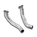 Supersprint Downpipe Rechts + Links - (Für Katalysator Ersatz) passend für MERCEDES W210 E 55 AMG V8 (S.W.) ' 98 - ' 02 - Beast Performance Fahrzeugtechnik OHG