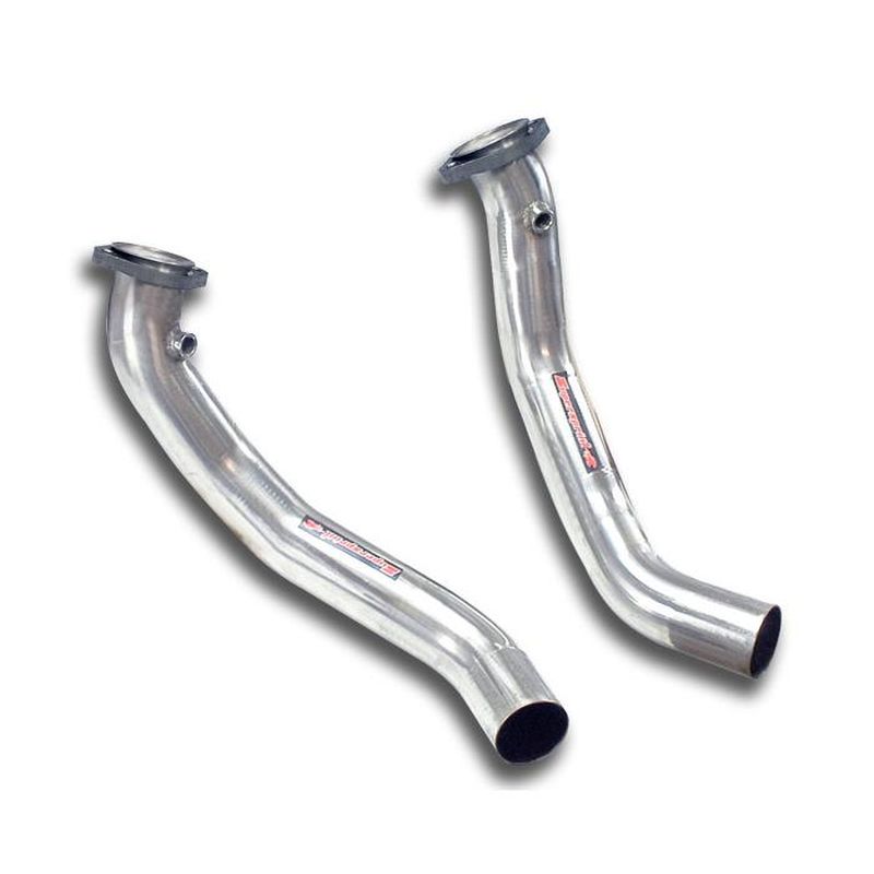 Supersprint Downpipe Rechts + Links - (Für Katalysator Ersatz) passend für MERCEDES W210 E 55 AMG V8 (S.W.) ' 98 - ' 02 - Beast Performance Fahrzeugtechnik OHG