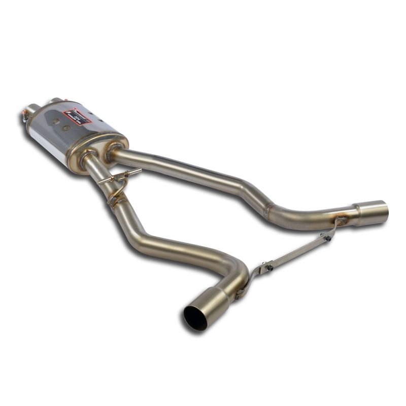Supersprint Mittelschalldämpfer Rechts - Links passend für MERCEDES C205 C 200 (1.5i Turbo 184 PS) 04/2018 -> - Beast Performance Fahrzeugtechnik OHG