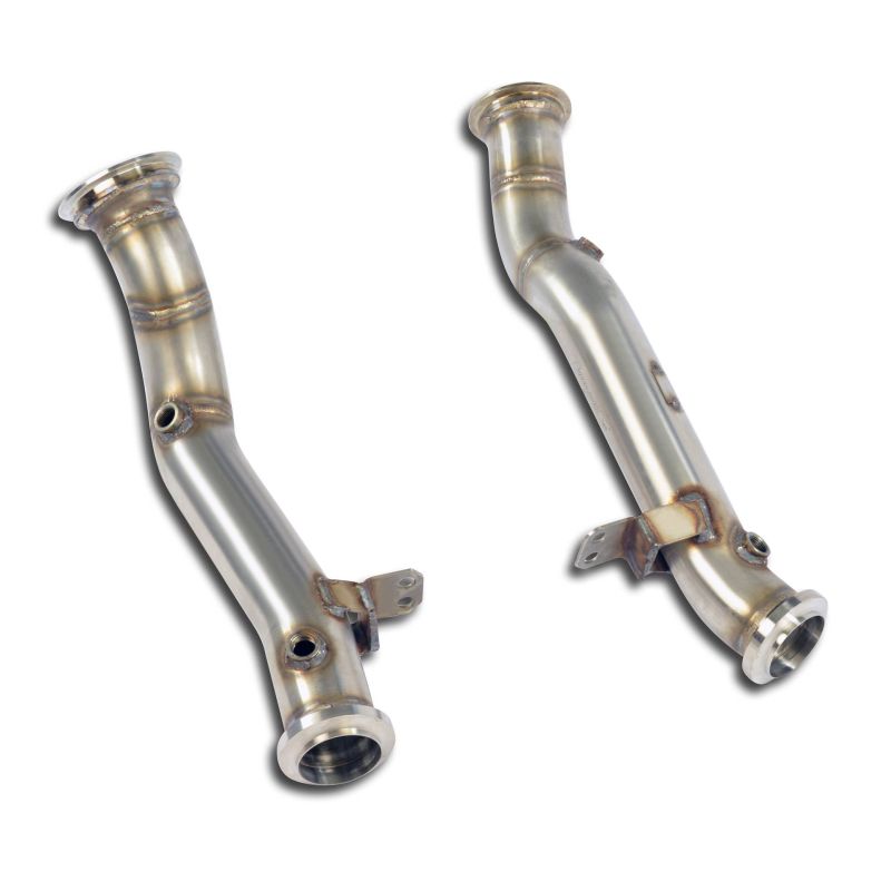 Supersprint Downpipe Rechts + Links(Für Katalysator Ersatz) passend für MERCEDES C205 C 400 4-Matic (3.0i V6 Bi-Turbo 333 PS) 2015 -> - Beast Performance Fahrzeugtechnik OHG