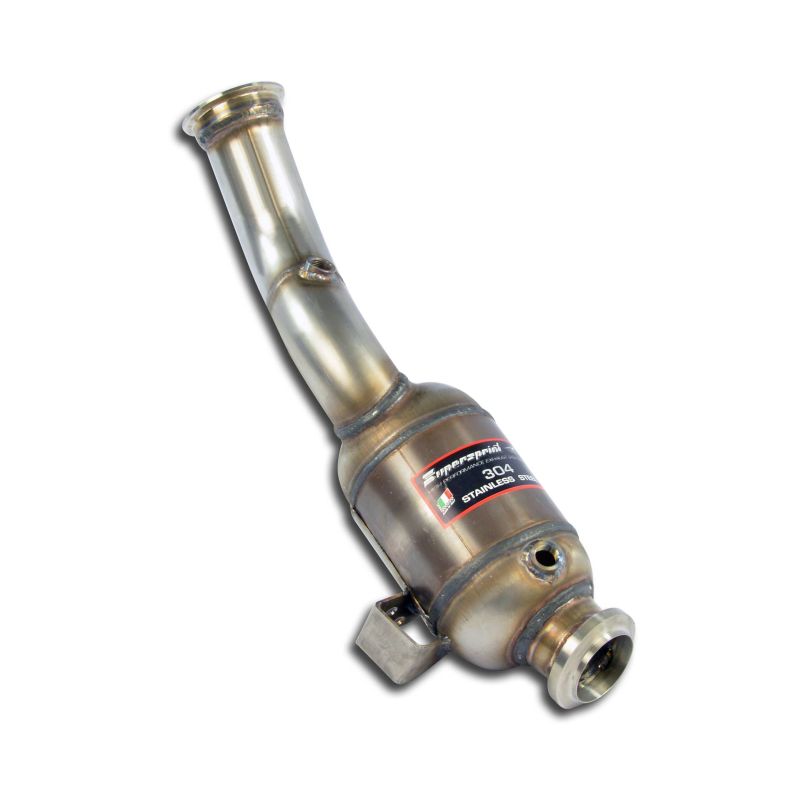 Supersprint Downpipe Rechts + Sport Metallkatalysator passend für MERCEDES A238 E 400 Cabrio 4-Matic (3.0i V6 Bi-Turbo 333 PS) 2017 -> - Beast Performance Fahrzeugtechnik OHG