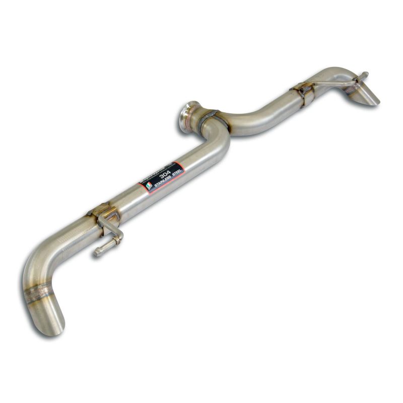Supersprint Rohr hinten"Y-Pipe" Rechts - Links(Nachschalldämpfer-Entfall)Für Standar Stoßstange oder "AMG Line-Paket" passend für MERCEDES C118 CLA 250 4-Matic (2.0T - 224 PS) 2020 -> - Beast Performance Fahrzeugtechnik OHG