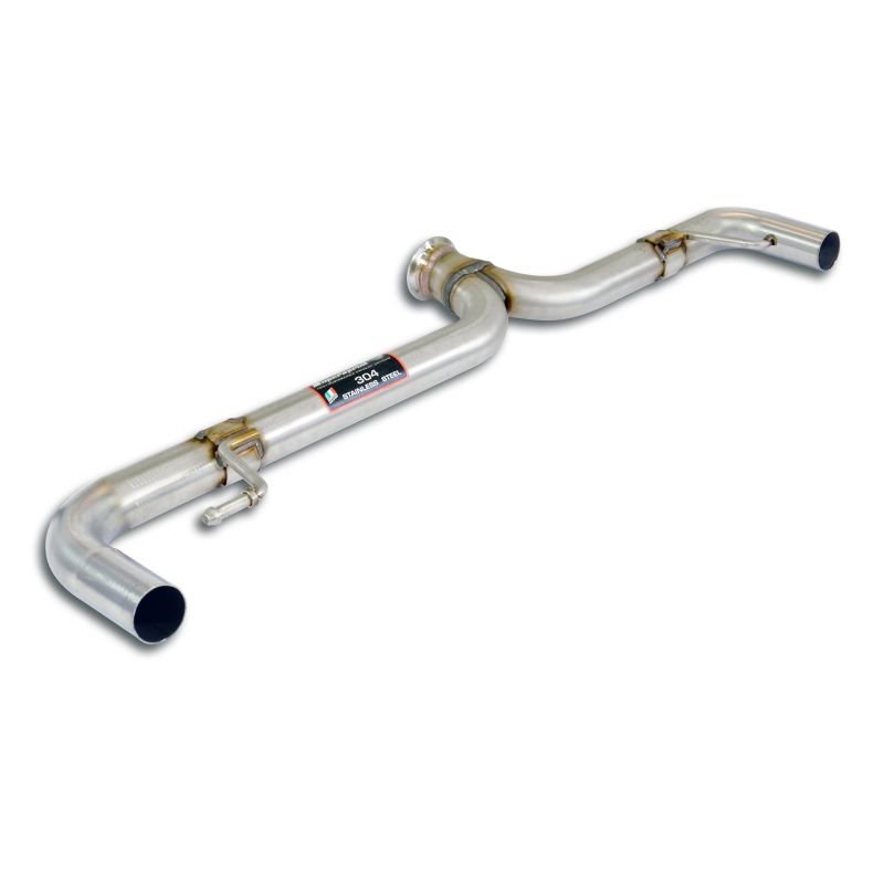 Supersprint Rohr hinten"Y-Pipe" Rechts - Links(Nachschalldämpfer-Entfall) passend für MERCEDES C118 CLA 200 (1.3T - 163 PS - Modelle mit GPF) 2020 -> - Beast Performance Fahrzeugtechnik OHG