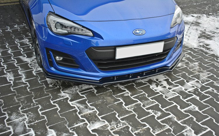 Maxton Design Front Ansatz V.1 für SUBARU BRZ FACELIFT schwarz matt - Beast Performance Fahrzeugtechnik OHG
