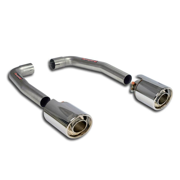 Supersprint Endrohrsatz BACKFIRE Rechts O100 - Links O100 passend für ALFA ROMEO GIULIETTA 1.6 JTDm (120 PS) 2015 -> - Beast Performance Fahrzeugtechnik OHG